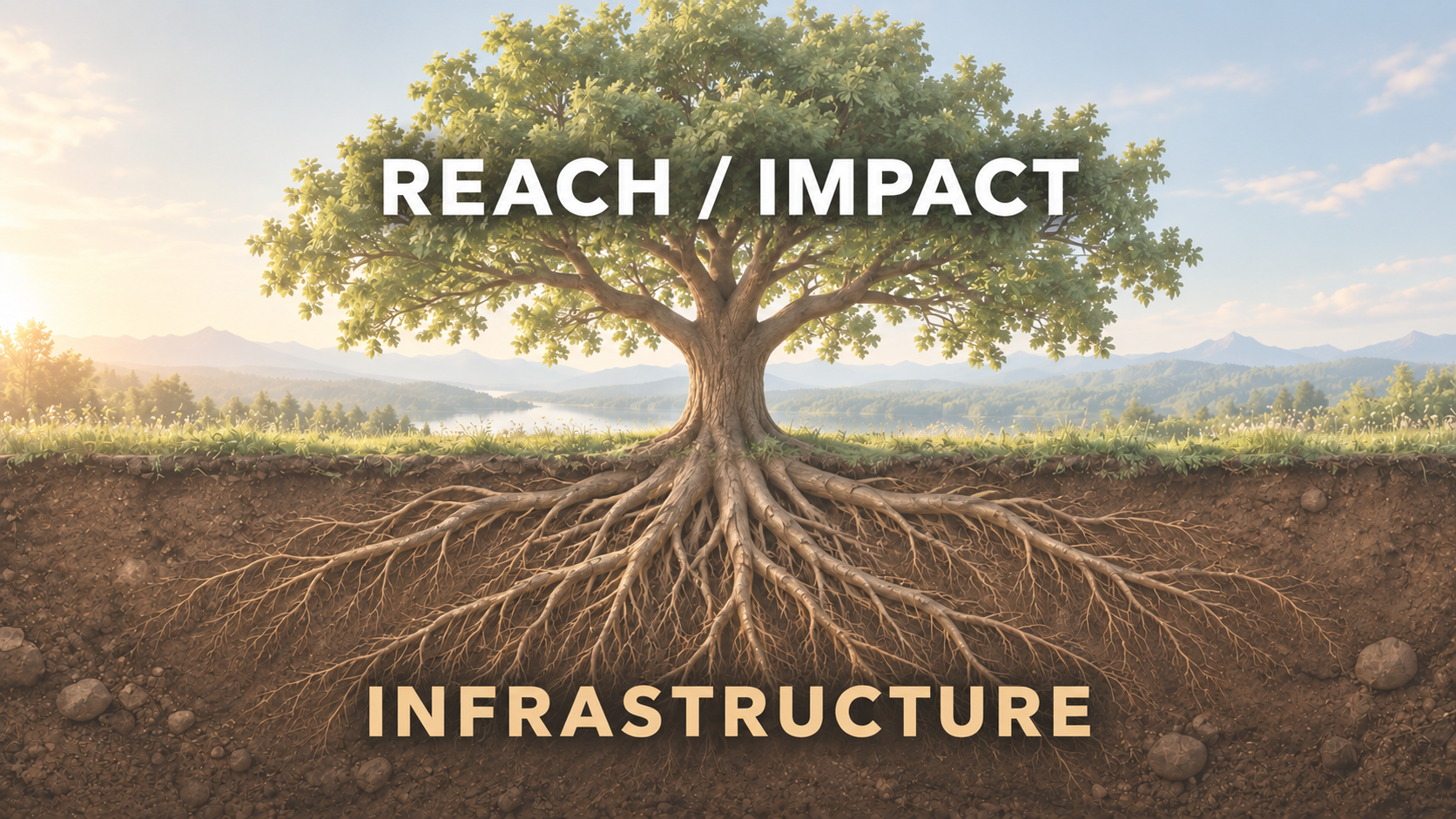 Cover image for Impact without infrastructure