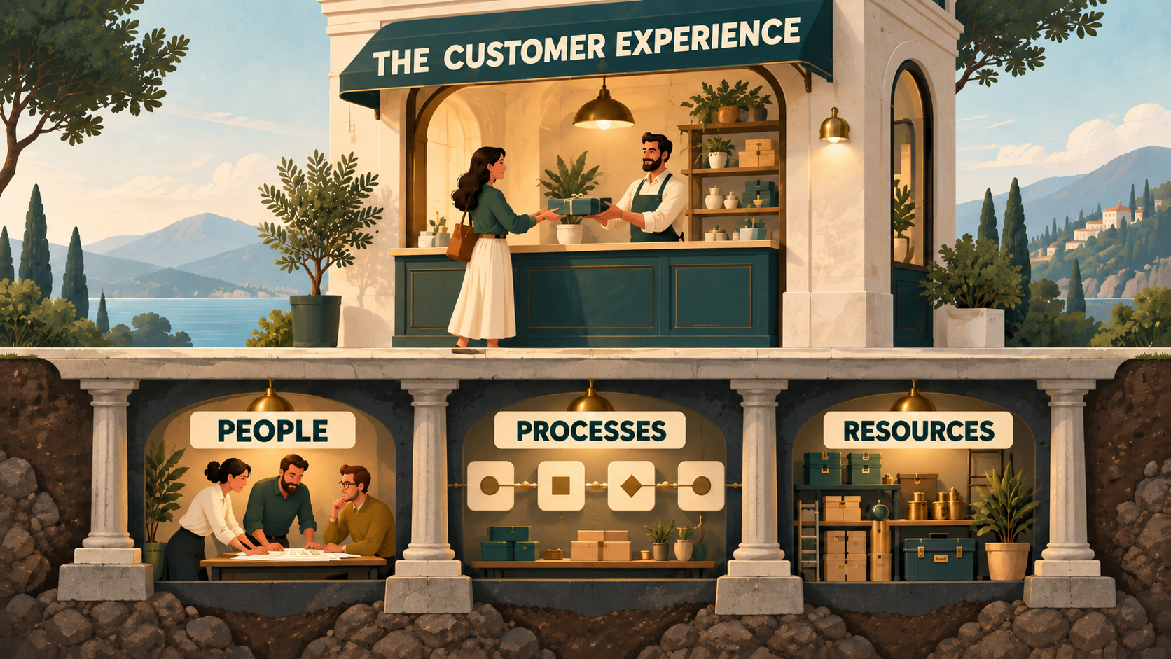 Cover image for The organization is the product
